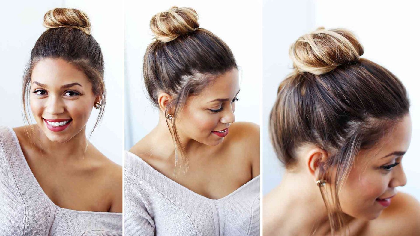 Quick & Easy Bun For Shorter Hair